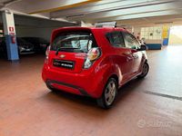 Usata Chevrolet Spark 82 CV (60 kW) 2011 Rosso Utilitaria
