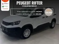 Käytetty Peugeot Rifter Active 131 HP (96 kW) 2021 Valkoinen Tila-auto