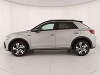 Usata VW T-Roc R-line 150 CV (110 kW) 2023 Pyrit silver metallizzato nero SUV