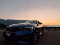 Usata BMW 330 M Sport 258 CV (189 kW) 2019 Blu/azzurro Berlina