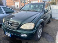 Usata Mercedes ML270 163 CV (119 kW) 2001 Verde SUV