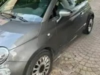 Usata Fiat 500 69 CV (50 kW) 2016 Grigio Cabrio