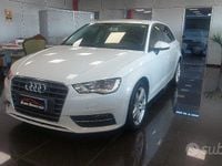 Usata Audi A3 Ambition 110 CV (80 kW) 2016 Bianco Berlina
