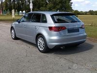Usata Audi A3 Attraction 110 CV (80 kW) 2015 Grigio Berlina