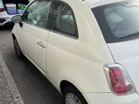 Usata Fiat 500 85 CV (62 kW) 2009 Bianco Cabrio