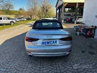 Usata Audi A5 Cabriolet S-Line 170 CV (125 kW) 2019 Grigio Cabrio