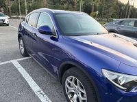 Usata Alfa Romeo Stelvio Business 190 CV (139 kW) 2021 Blu/azzurro SUV