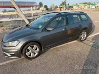 Usata VW Golf VII 116 CV (85 kW) 2019 Grigio Station wagon