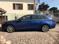 Usata Seat Leon XCELLENCE 150 CV (110 kW) 2020 Blu/azzurro Station wagon
