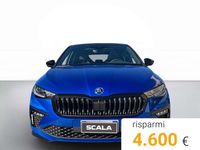 Usata Skoda Scala Monte Carlo 116 CV (85 kW) 2024 Blu race metallizzato Utilitaria