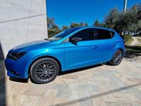 Usata Seat Leon 110 CV (80 kW) 2016 Blu Utilitaria