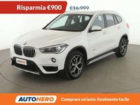 Usata BMW X1 xLine 150 CV (110 kW) 2017 Bianco SUV