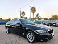Begagnad BMW 518 Luxury Line 150 HK (110 kW) 2021 Svart Sedan