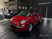 Usata Fiat 500 Lounge 75 CV (55 kW) 2008 Rosso Berlina