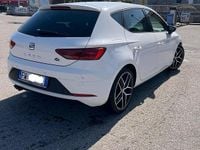 Usata Seat Leon FR 150 CV (110 kW) 2019 Bianco Berlina