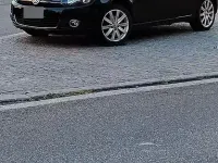 Usata VW Golf VI 122 CV (89 kW) 2010 Nero Berlina