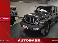 Usata Jeep Wrangler Sahara 272 CV (200 kW) 2022 Grigio SUV