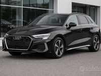 Usata Audi A3 150 CV (110 kW) 2025 Nero Berlina