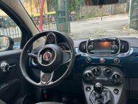 Usata Fiat 500 Lounge 70 CV (51 kW) 2016 Blu Utilitaria