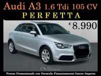 Usata Audi A1 106 CV (77 kW) 2012 Argento Utilitaria