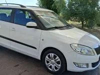 Usata Skoda Fabia Ambition 86 CV (63 kW) 2010 Bianco Station wagon