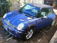 Usata Mini Cooper Cabriolet 116 CV (85 kW) 2006 Blu/azzurro Cabrio