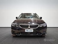 Usata BMW 320e Advantage 190 CV (139 kW) 2022 Nero Station wagon