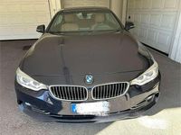 Usata BMW 428 Luxury Line 245 CV (180 kW) 2014 Blu/azzurro Cabrio