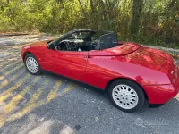 Usata Alfa Romeo Spider 150 CV (110 kW) 1995 Rosso Cabrio