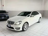 Usata Mercedes C220 170 CV (125 kW) 2012 Bianco Berlina