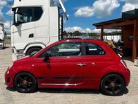 Usata Abarth 500C 2011 Rosso Cabrio