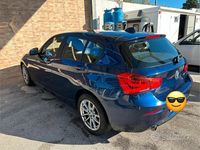 Usata BMW 116 2019 Blu Utilitaria