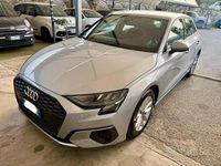 Usata Audi A3 Advanced 150 CV (110 kW) 2021 Grigio Berlina