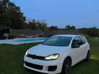 Usata VW Golf VI GTI 210 CV (154 kW) 2010 Bianco Utilitaria