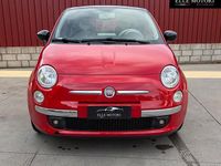 Begagnad Fiat 500 Lounge 69 HK (50 kW) 2009 Röd Cab