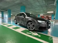 Usata Audi A3 S-Line 110 CV (80 kW) 2015 Grigio Berlina