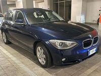Usata BMW 114 95 CV (69 kW) 2013 Blu/azzurro Utilitaria