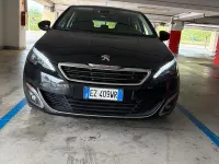 Usata Peugeot 308 120 CV (88 kW) 2015 Nero Berlina