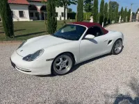 Usata Porsche Boxster 204 CV (150 kW) 1997 Bianco Cabrio