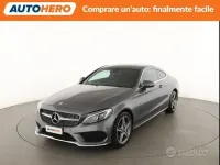 Usata Mercedes C220 Premium 170 CV (125 kW) 2017 Grigio Coupé