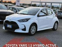 Usata Toyota Yaris Hybrid Active 116 CV (85 kW) 2025 Bianco Berlina