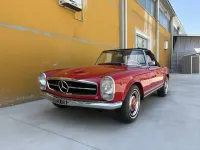 Usata Mercedes 230 150 CV (110 kW) 1964 Rosso Cabrio