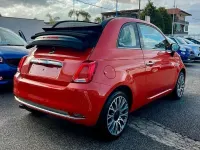 Usata Fiat 500C 69 CV (50 kW) 2017 Arancione Cabrio