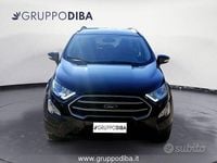 Usado Ford Ecosport Business Edition 100 CV (73 kW) 2018 Negro SUV