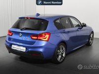 Usata BMW 114 M Sport 95 CV (69 kW) 2017 Blu/azzurro Utilitaria