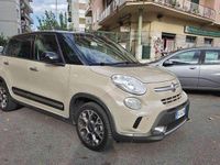 Usata Fiat 500L Trekking 85 CV (62 kW) 2014 Beige Monovolume