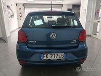 Usata VW Polo Comfortline 75 CV (55 kW) 2016 Blu Berlina