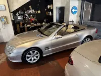 Usata Mercedes SL350 245 CV (180 kW) 2005 Argento Cabrio