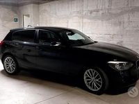 Usata BMW 120 184 CV (135 kW) 2015 Nero Utilitaria