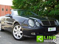 Usata Mercedes CLK430 Avantgarde 279 CV (205 kW) 2000 Blu Cabrio